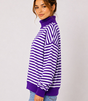 Sweat-shirts pour femmes en molleton polyester/coton non doublé, col montant, imprimés, brodés, logo personnalisé sur le devant, séchage rapide, respirants