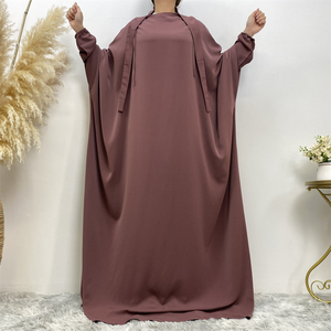 Custom Made Modest Long Sleeve <b>Islamic</b> Clothing-Embroidered Women's Abaya Dress Wholesale Available Traditional Muslim Apparel - Product Image 6