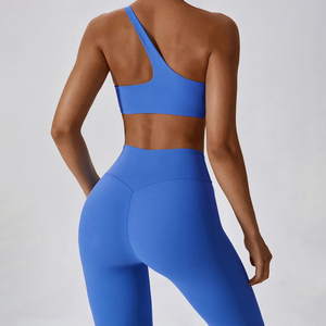 Top Trending Women's Yoga <b>Set</b> New Arrival Solid Front Custom Logo High Quality Breathable Quick Dry <b>Cheap</b> Price - Product Image 5