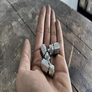 Piezas de maquinaria industrial de latón mecanizadas por CNC para carpintería, elementos calefactores, placas, olla de pegamento, enchapadora de cantos automática - Product Image 4