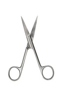 Tijeras Quirúrgicas Curvas de Acero Inoxidable, Instrumento Médico, Pinzas, Tijeras, Juego de Instrumentos Manuales para Procedimientos Hospitalarios y Clínicos - Product Image 4