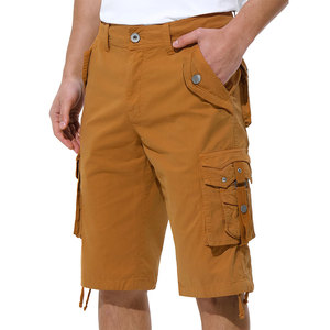 Custom Made Product <b>Cargo</b> <b>Shorts</b> For Men's <b>Lightweight</b> Breathable Stretchy Waistband Washable <b>Shorts</b> For Men's Custom Printing - Product Image 3