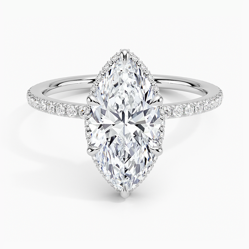 White Gold Plated