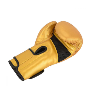 Gants de boxe en cuir personnalisés pour enfants avec logo, lacets réglables et sangle de poignet, respirants et anti-humidité - Product Image 6