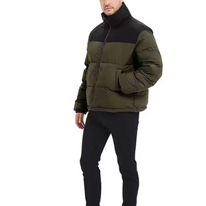 Vestes matelassées imperméables et coupe-vent pour hommes avec poches avant et capuche amovible – Vente directe usine - Product Image 3