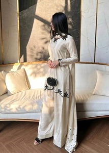 Conjunto de Kurta y Palazzo Bordado para Mujer con Dupatta, Ropa Étnica de Diseñador, Ropa de Fiesta, Traje Tradicional Indio Salwar para Damas - Product Image 3