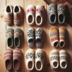 Scarpe di <span class=keywords><strong>feltro</strong></span> eleganti e comode <span class=keywords><strong>in</strong></span> diverse dimensioni e modelli per ordini all'ingrosso sandali con zeppa - Product Image 1