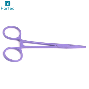 Pince de pêche en acier inoxydable revêtu violet, à bec droit, avec fonction de serrage, coupe-ligne et dégorgeur d'hameçons - Product Image 4