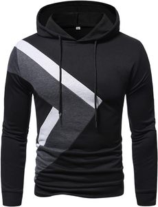 Sweat-shirt à capuche pour homme de qualité supérieure, couleur unie, chaud et confortable - Product Image 1