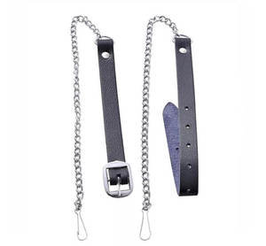 มงกุฎทองคำสีดำและสีเทาแบบดั้งเดิมพร้อมหัวกวางประดับโซ่และเข็มขัด เป็นมิตรกับสิ่งแวดล้อม เหมาะสำหรับกิจกรรมกลางแจ้ง - Product Image 4