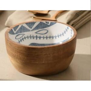 ชามไม้สำหรับเสิร์ฟผลไม้เคลือบเรซิ่น ตกแต่งโต๊ะอาหาร ชามเสิร์ฟขนมหวาน สำหรับงานจัดเลี้ยง - Product Image 6