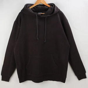 เสื้อฮู้ดดี้ผู้ชายไซส์ใหญ่ รับผลิตตามแบบ (OEM) ปักโลโก้ สีสันหลากหลาย ผ้าฝ้ายผสมโพลีเอสเตอร์ ทอแบบถัก กันน้ำ ไม่หดตัว มีหลายสี - Product Image 2