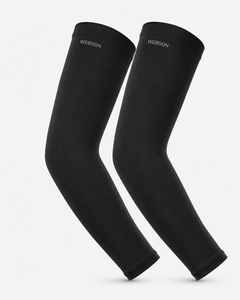 Manchon de cyclisme Webson noir anti-UV unisexe pour adulte, respirant, 100 % polyester, couleur dégradée, prix abordable - Product Image 3
