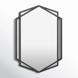 Espejo Decorativo de Pared Minimalista de Lujo con Diseño Cruzado de Hierro para Sala de Estar, Venta al por Mayor - Product Image 1