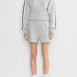 <b>Womens</b> Shorts 100% Cotton Shorts Breathable Casual Summer Shorts Drawstring Sweat Shorts Custom Logo Wholesale OEM ODM - Product Image 5