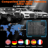 Escáner OBD2 V317, Lector de Códigos Universal para Automóviles, Pantalla a Color, Herramienta de Diagnóstico de Automóviles, Lector Profesional de Datos en Tiempo Real de Fallas del Motor