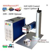 Graveur laser de bureau 20W 30W 50W 100W, marqueur laser à fibre pour bijoux, montres, or, argent, acier inoxydable, aluminium, métal