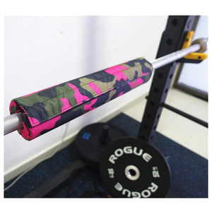 Coussin de protection en caoutchouc réglable de haute qualité pour haltères, pour le cou et les épaules, largeur 3 pouces, 16 pouces, 20 kg - Product Image 1