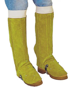 รองเท้าคลุมป้องกันความร้อนสำหรับช่างเชื่อม ทำจากหนัง ทนความร้อน - Product Image 6