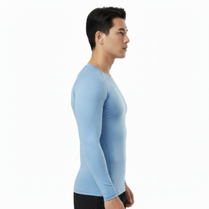 New Arrival UV Protection Breathable Long Sleeve <b>Compression</b> Rash Guard <b>for</b> <b>men</b> and Women's Customized Colors - Product Image 2
