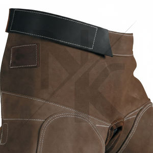 Delantal de Herrador de Lujo Moderno y Duradero para Hombre y Mujer, de Cuero Genuino con Hebilla Ajustable, en Combinación de Colores Marrón/Negro - Product Image 5