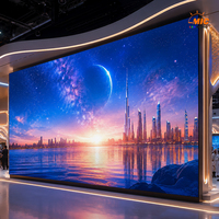 Pantalla LED Extra Grande para Salas de Exposiciones, Video Wall Inmersivo para Salas de Exhibición Corporativas y Proyectos de Experiencia de Marca