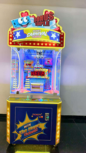 Ticket Carnival Triple 1 Player Redemption Arcade <b>Machine</b> Claw Ticket Prize Coin Operated Game - Product Image 3