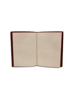Diario de Cuero Repujado Hecho a Mano, Cuaderno de Cuero Premium con Acabado Antiguo Marrón, Encuadernado Térmico para Escribir, Dibujar y Uso Profesional - Product Image 2