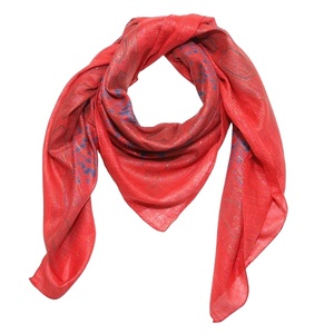 Bandana en coton carré imprimé personnalisé en gros meilleur couvre-chef à la mode pour les femmes châles avec élément de gland populaire - Product Image 1