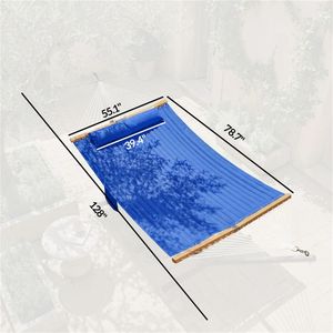 Double Outdoor <b>Hammock</b> Swing-for Relaxation and Leisure - Product Image 6