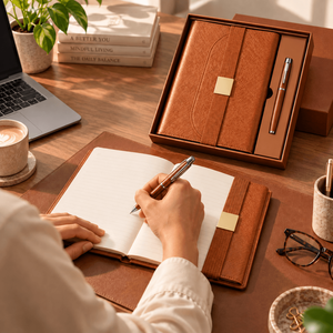 Set de Regalo Personalizado: Cuaderno y Bolígrafo con Grabado Láser para Regalos Corporativos, Kit de Bienvenida para Empleados, Diseño OEM, Venta al Por Mayor, Bajo MOQ - Product Image 6
