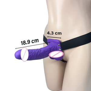 Sex toy réaliste en forme de pénis, 7 pouces, avec sangle, pour hommes et femmes. - Product Image 6