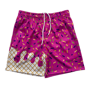 Pantalones Cortos Deportivos Personalizados de Alta Calidad al por Mayor, Pantalones Cortos de Baloncesto de Malla Personalizados para Hombre, Sublimados en Poliéster - Product Image 1