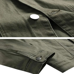 <b>Men</b> Denim <b>Jean</b> Jacket Premium Brand Export Quality, Street Style Plain Blue Acid Wash Panel <b>Work</b> Denim Jacket <b>Men</b> - Product Image 6