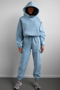 Conjunto Deportivo Casual de Manga Larga para Mujer, Nuevo Estilo 2025, de Alta Calidad y Cómodo - Product Image 4