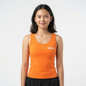 Débardeur court décontracté pour femme, respirant, sans manches, léger, confortable, idéal pour l'été, en jersey tendance - Product Image 1