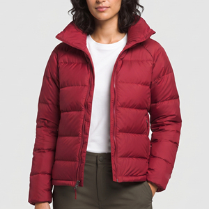Manteau d'hiver matelassé léger et respirant pour femme, coupe-vent, écologique, avec fermeture éclair personnalisée, style décontracté et tendance pour l'extérieur - Product Image 6