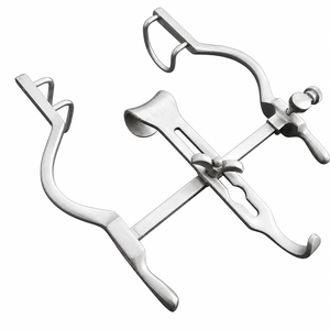 Rétracteur auto-serrant Weitlaner en acier inoxydable, instrument chirurgical orthopédique et vétérinaire, mécanisme de verrouillage réglable - Product Image 2
