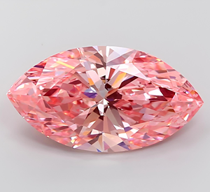 IGI Certified Fancy <b>Pink</b> Marquise Lab Grown Diamond Loose Stone | CVD HPHT VVS VS Wholesale Manufacturer Bulk Supply for Jewelry - Product Image 2