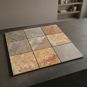Baldosa de cerámica para exteriores 60x60cm rectificada resistente de porcelana colorida de listón Natural europeo de 20mm - Product Image 5