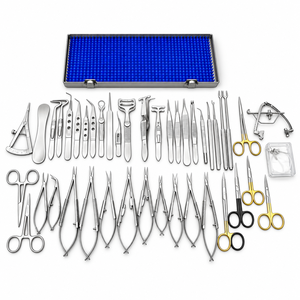 Juego Estándar de Instrumentos Oftalmológicos Manuales de Acero Inoxidable, Kit Quirúrgico Oftálmico Profesional para el Cuidado de los Ojos - Product Image 3