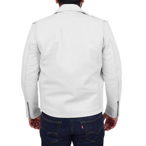 2026 Trending Men <b>Genuine</b> <b>Leather</b> <b>Jacket</b> Premium <b>Leather</b> <b>Jacket</b> for Motorcycle Riding and Streetwear - Product Image 6