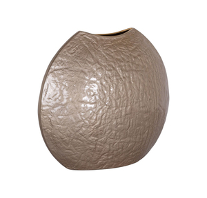 Vase à fleurs en aluminium artisanal avec surface texturée raffinée pour des présentations sophistiquées - Product Image 6