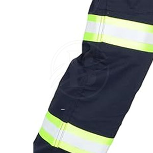Pantalones de Trabajo para Hombre, 100% Algodón, Resistentes al Desgaste, Reflectantes, Rectos, para Obras de Construcción - Product Image 6
