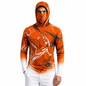 Camisa de Pesca Ecológica, Tejido Reciclado, UPF 50, Transpirable, de Secado Rápido, Camisa de Pescador Sostenible de Fábrica - Product Image 1