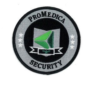 Écusson brodé personnalisé pour uniforme de sécurité privée - Product Image 1