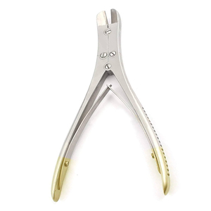 Half Gold Ruskin Liston Bone <b>Cutter</b> Metal Steel Bone <b>Cutter</b> Manual Bone <b>Cutter</b> Orthopedic Bone <b>Cutter</b> Surgical Cutting Forceps - Product Image 5