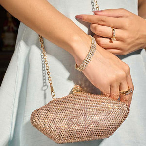 Best Quality High Quality Portable Fashion Women Clutches Handmade in Pakistan for Evening Use - Product Image 4