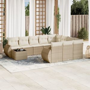 Conjunto de Sofás de Jardín Color Beige - Product Image 1