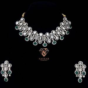 Boucles d'oreilles en argent sterling 925 de qualité supérieure avec diamants Moissanite, bijoux de luxe étincelants pour femmes et occasions spéciales, en vente - Product Image 2